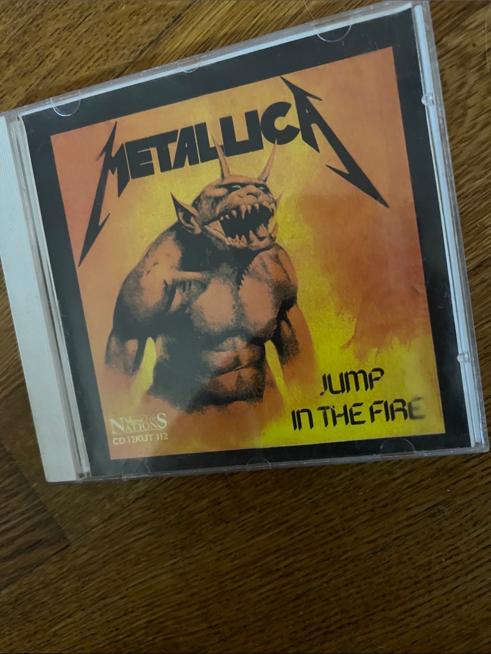 Metallica "Jump in the Fire" CD - music for nations Germany import